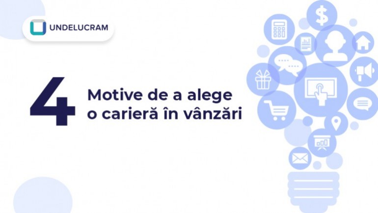 4 Motive de a alege o carieră în vânzări