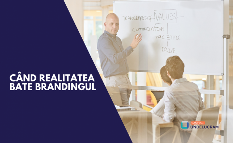 Employer brandingul nu este în reviste și pe pereți, ci în oamenii care sunt deja în organizație.