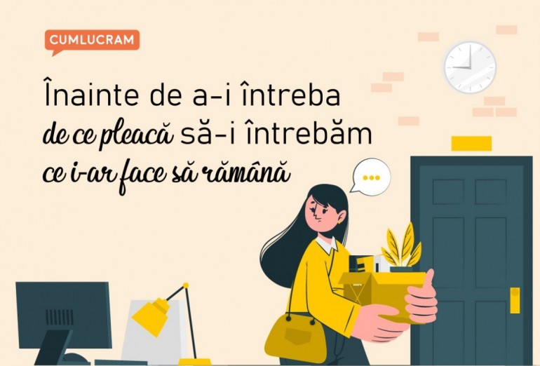 Înainte de a-i întreba de ce pleacă să-i întrebăm ce i-ar face să rămână