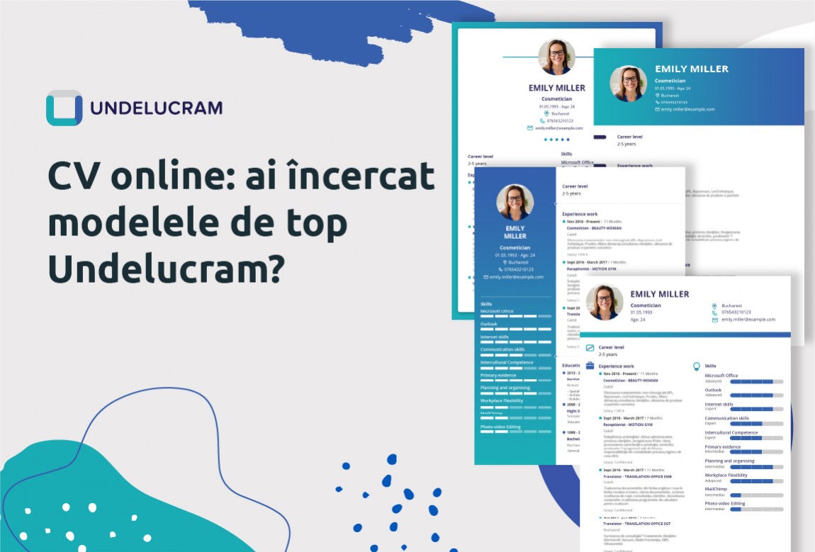 CV online: ai încercat modelele de top Undelucram?